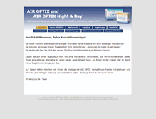 Tablet Screenshot of air-optix.lens2you.de