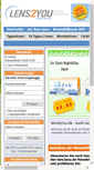 Mobile Screenshot of lens2you.de